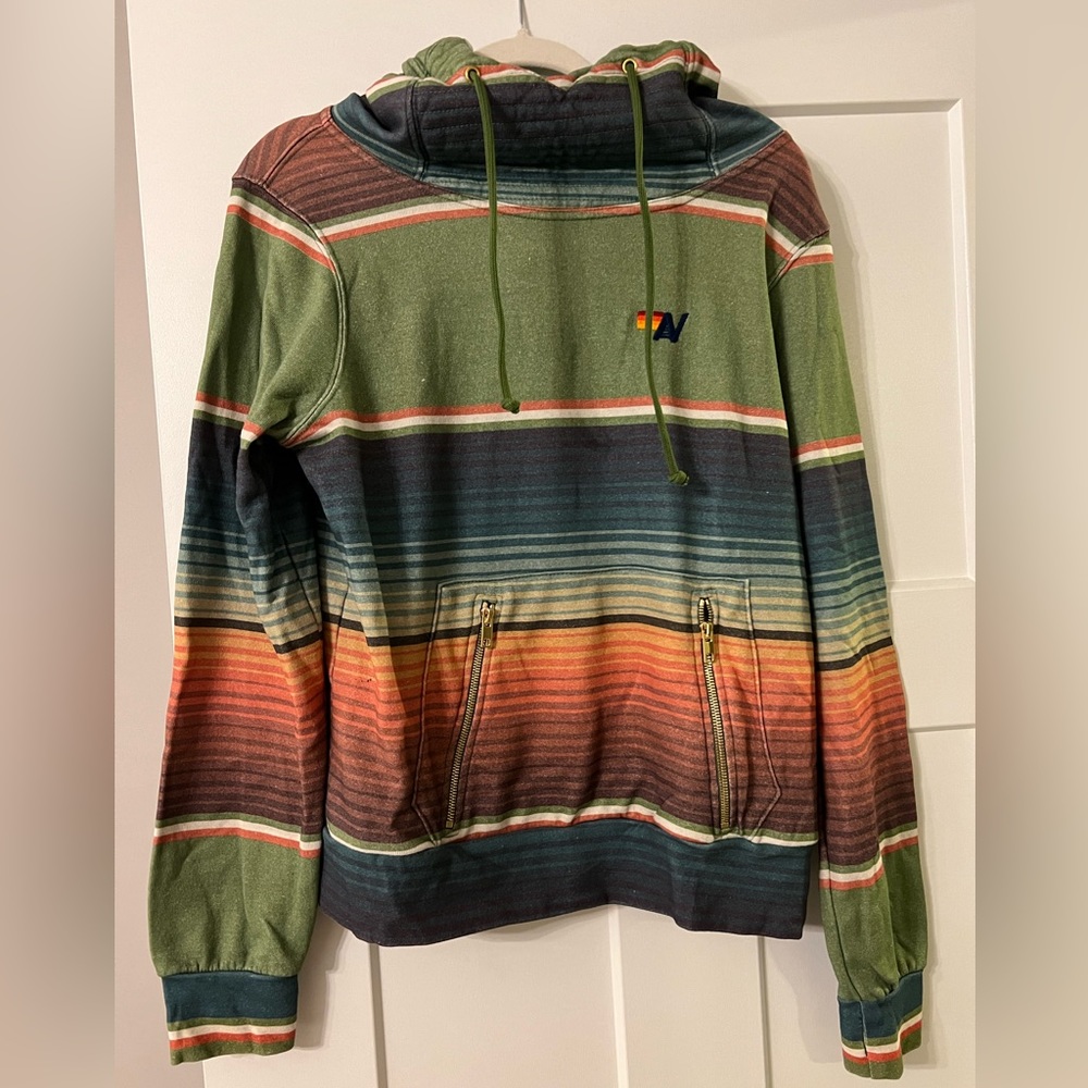 Authentic Serape Tula Ninja Aviator Nation hoodie.